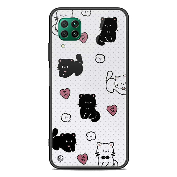Cute Chic Series Soft Phone Case - Premium Glass Case - Design 6 - Huawei P40 lite