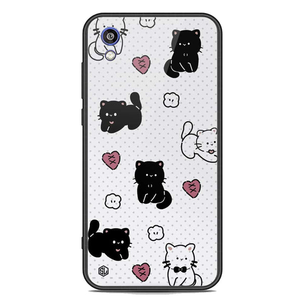 Cute Chic Series Soft Phone Case - Premium Glass Case - Design 6 - Huawei Honor 8S