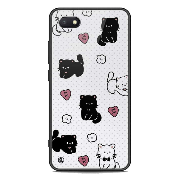 Cute Chic Series Soft Phone Case - Premium Glass Case - Design 6 - Huawei Honor 7S