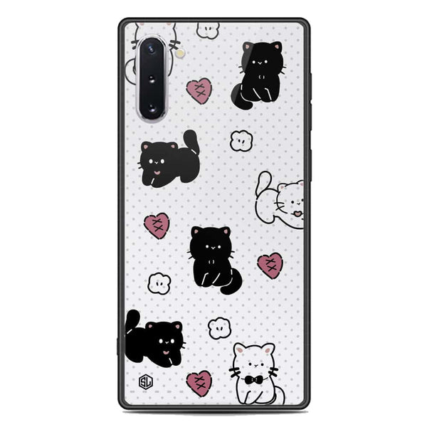 Cute Chic Series Soft Phone Case - Premium Glass Case - Design 6 - Samsung Galaxy Note 10