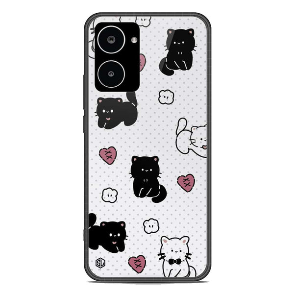 Cute Chic Series Soft Phone Case - Premium Glass Case - Design 6 - Realme 10 4G