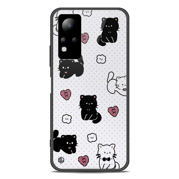 Cute Chic Series Soft Phone Case - Premium Glass Case - Design 6 - Infinix Note 12 G88