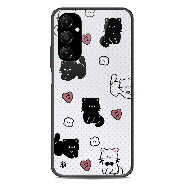 Cute Chic Series Soft Phone Case - Premium Glass Case - Design 6 - Samsung Galaxy A05s
