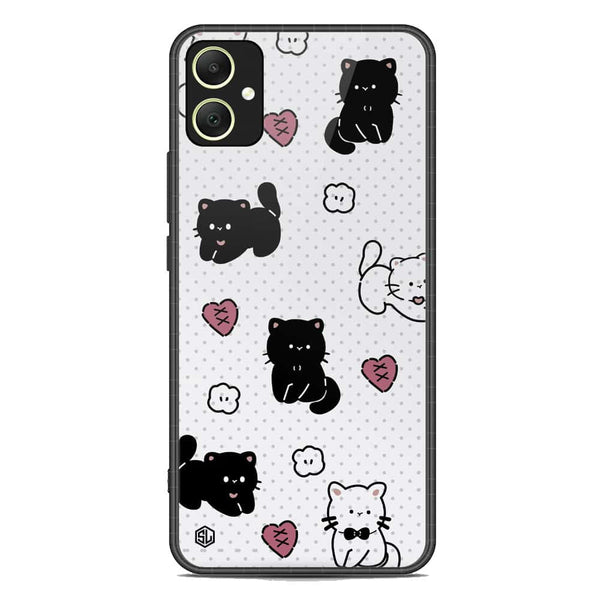 Cute Chic Series Soft Phone Case - Premium Glass Case - Design 6 - Samsung Galaxy A05