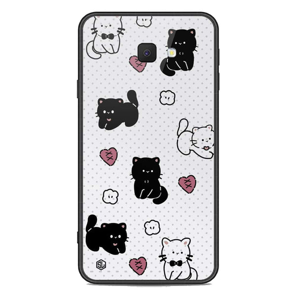 Cute Chic Series Soft Phone Case - Premium Glass Case - Design 6 - Samsung Galaxy J7 Prime