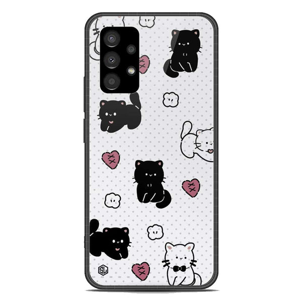 Cute Chic Series Soft Phone Case - Premium Glass Case - Design 6 - Samsung Galaxy A73 5G