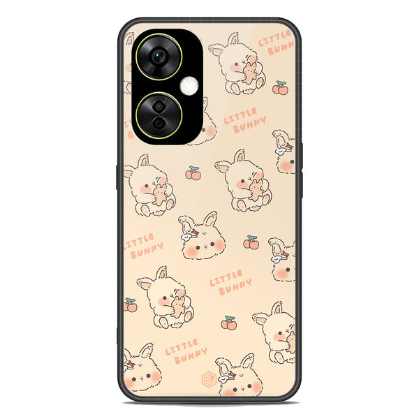 Cute Korean Design Series Soft Phone Case - Premium Glass Case - Design 2 - OnePlus Nord CE 3 Lite