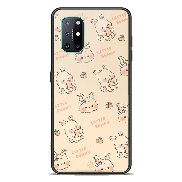 Cute Korean Design Series Soft Phone Case - Premium Glass Case - Design 2 - OnePlus 8T