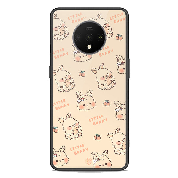 Cute Korean Design Series Soft Phone Case - Premium Glass Case - Design 2 - OnePlus 7T