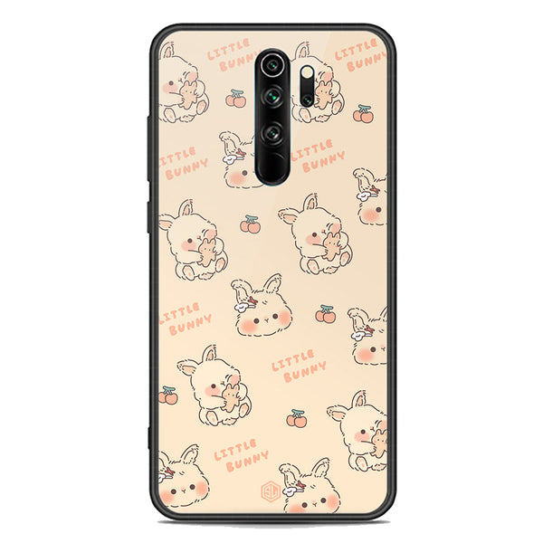 Cute Korean Design Series Soft Phone Case - Premium Glass Case - Design 2 - Xiaomi Redmi Note 8 Pro