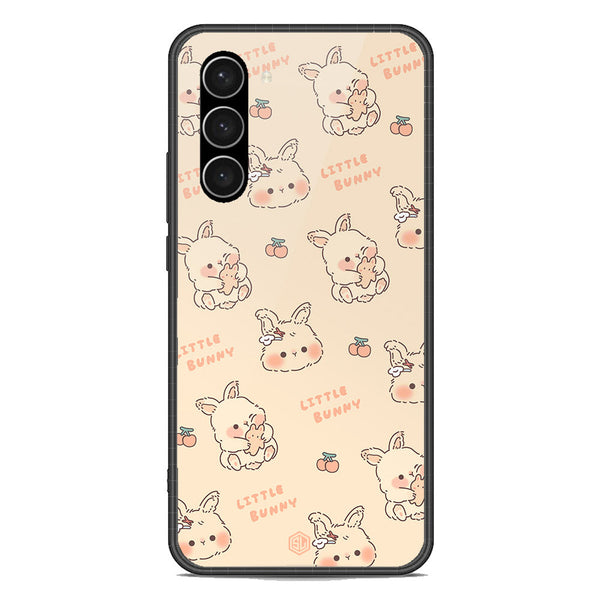 Cute Korean Design Series Soft Phone Case - Premium Glass Case - Design 2 - Samsung Galaxy S23 5G