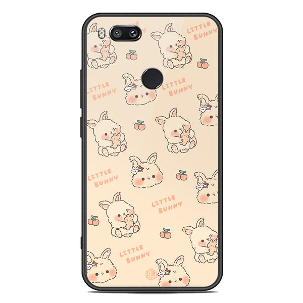 Cute Korean Design Series Soft Phone Case - Premium Glass Case - Design 2 - Xiaomi Mi A1 / Mi 5X