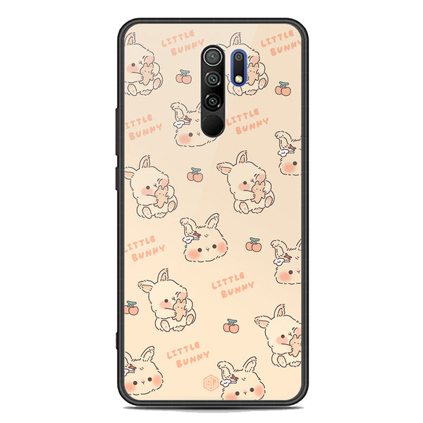 Cute Korean Design Series Soft Phone Case - Premium Glass Case - Design 2 - Xiaomi Poco M2