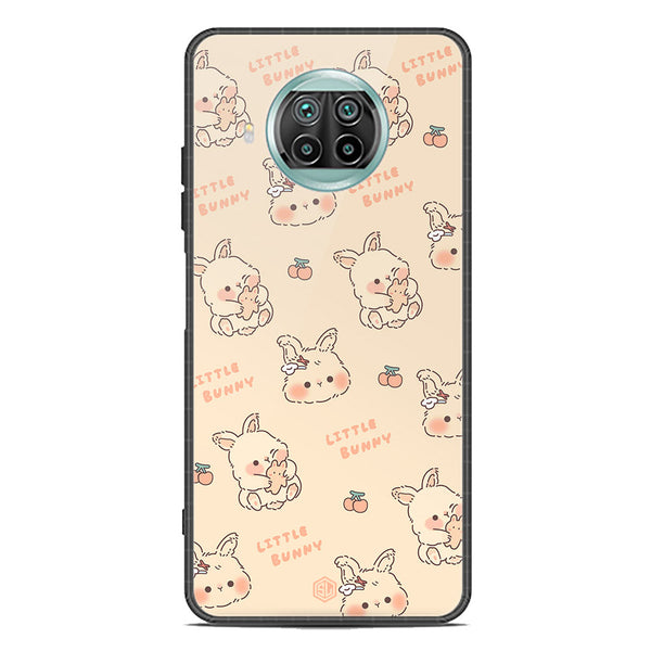 Cute Korean Design Series Soft Phone Case - Premium Glass Case - Design 2 - Xiaomi Mi 10T Lite