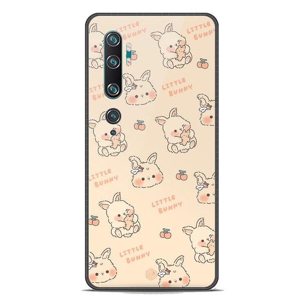 Cute Korean Design Series Soft Phone Case - Premium Glass Case - Design 2 - Xiaomi Mi Note 10