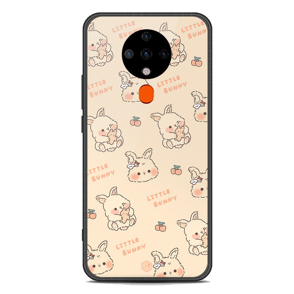 Cute Korean Design Series Soft Phone Case - Premium Glass Case - Design 2 - Tecno Spark 6