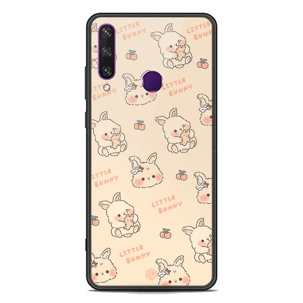 Cute Korean Design Series Soft Phone Case - Premium Glass Case - Design 2 - Huawei Y6p