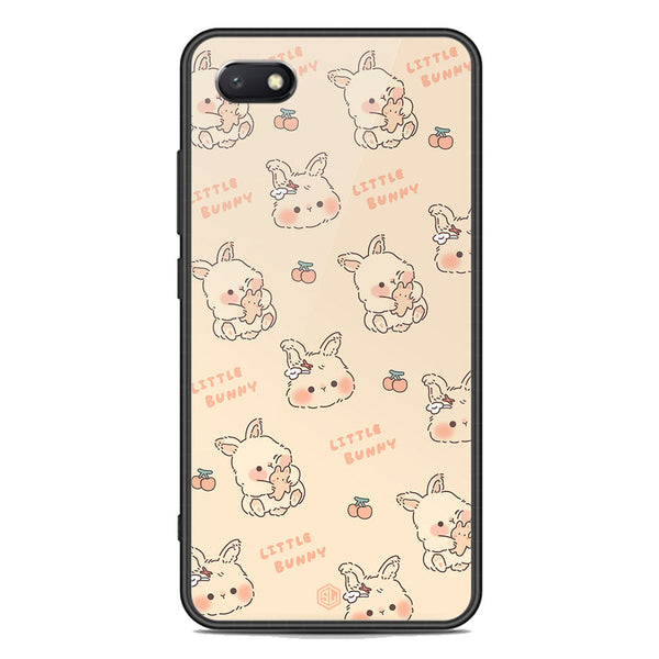 Cute Korean Design Series Soft Phone Case - Premium Glass Case - Design 2 - Huawei Y5 Prime 2018