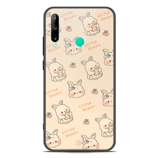 Cute Korean Design Series Soft Phone Case - Premium Glass Case - Design 2 - Honor 9C