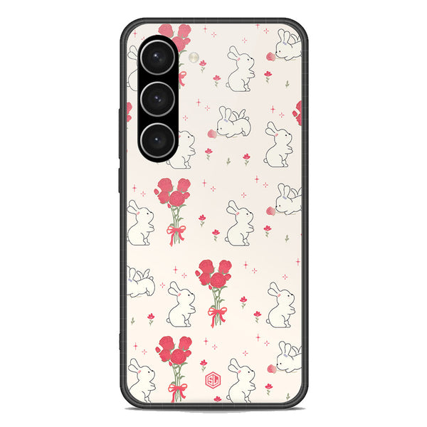 Cute Korean Design Series Soft Phone Case - Premium Glass Case - Design 6 - Samsung Galaxy S23 Plus 5G