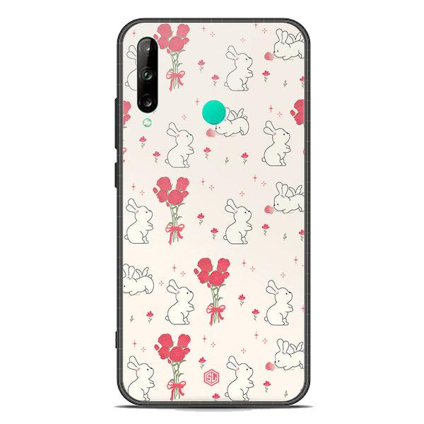 Cute Korean Design Series Soft Phone Case - Premium Glass Case - Design 6 - Honor 9C