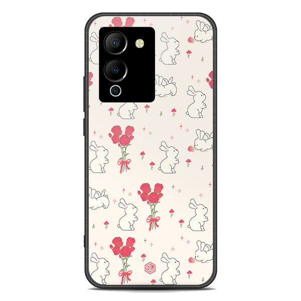 Cute Korean Design Series Soft Phone Case - Premium Glass Case - Design 6 - Infinix Note 12 G96