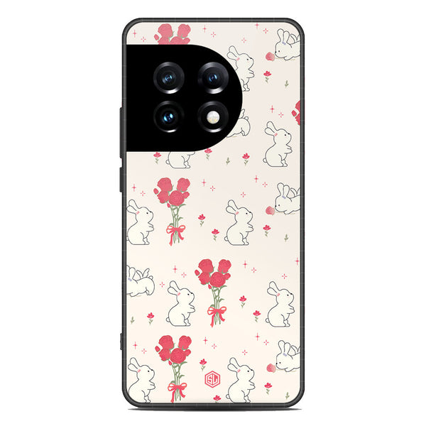 Cute Korean Design Series Soft Phone Case - Premium Glass Case - Design 6 - OnePlus Ace 2 Pro