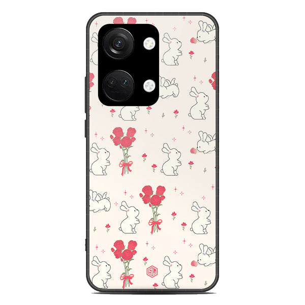 Cute Korean Design Series Soft Phone Case - Premium Glass Case - Design 6 - OnePlus Nord 3