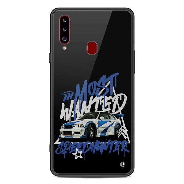 Most Wanted Speedhunter Series Soft Phone Case - Premium Glass Case - Samsung Galaxy A20s
