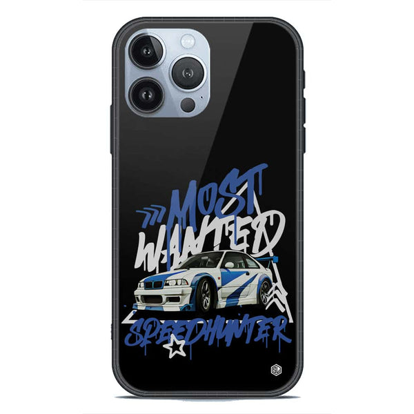 Most Wanted Speedhunter Series Soft Phone Case - Premium Glass Case - iPhone 13 Pro