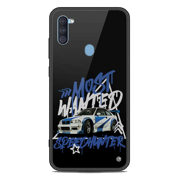 Most Wanted Speedhunter Series Soft Phone Case - Premium Glass Case - Samsung Galaxy A11
