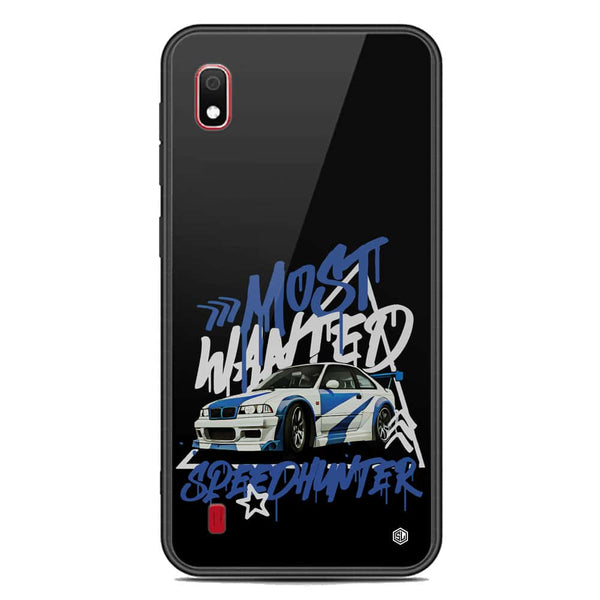 Most Wanted Speedhunter Series Soft Phone Case - Premium Glass Case - Samsung Galaxy A10