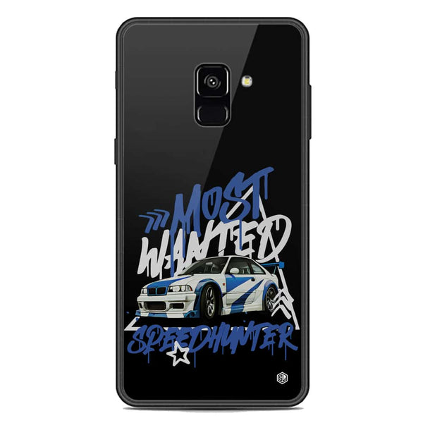 Most Wanted Speedhunter Series Soft Phone Case - Premium Glass Case - Samsung Galaxy A8 2018