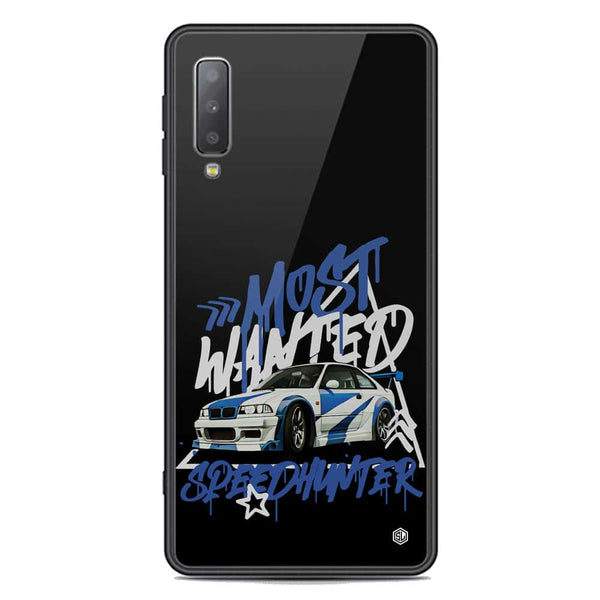 Most Wanted Speedhunter Series Soft Phone Case - Premium Glass Case - Samsung Galaxy A7 2018