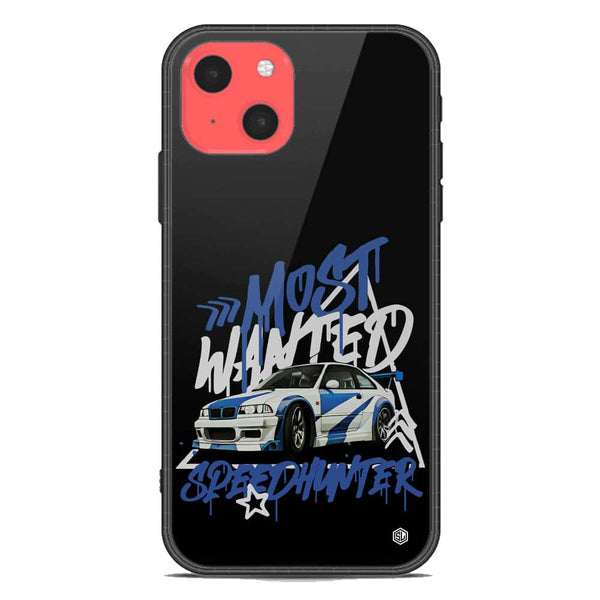 Most Wanted Speedhunter Series Soft Phone Case - Premium Glass Case - iPhone 13 Mini