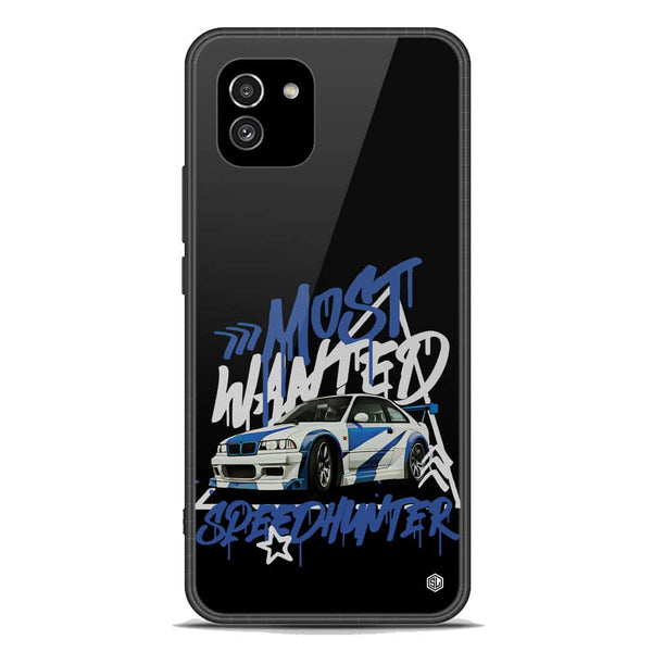 Most Wanted Speedhunter Series Soft Phone Case - Premium Glass Case - Samsung Galaxy A03