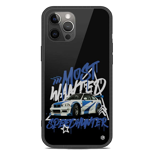 Most Wanted Speedhunter Series Soft Phone Case - Premium Glass Case - iPhone 12 Pro Max