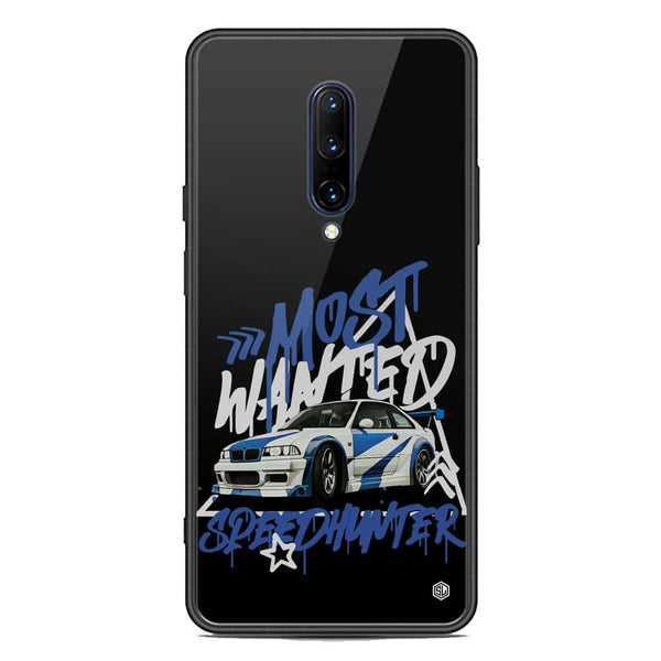 Most Wanted Speedhunter Series Soft Phone Case - Premium Glass Case - OnePlus 7 Pro