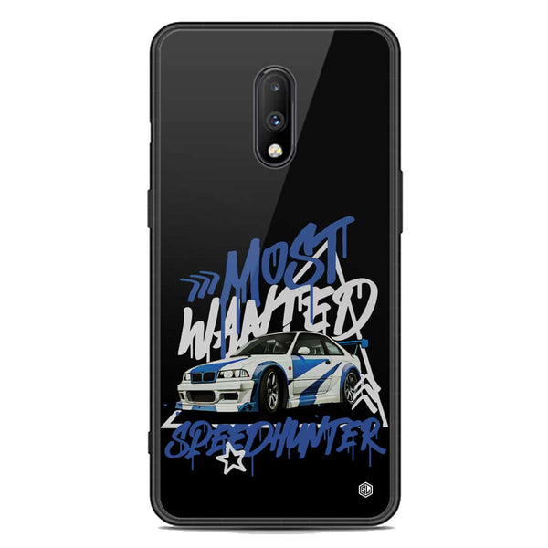 Most Wanted Speedhunter Series Soft Phone Case - Premium Glass Case - OnePlus 7