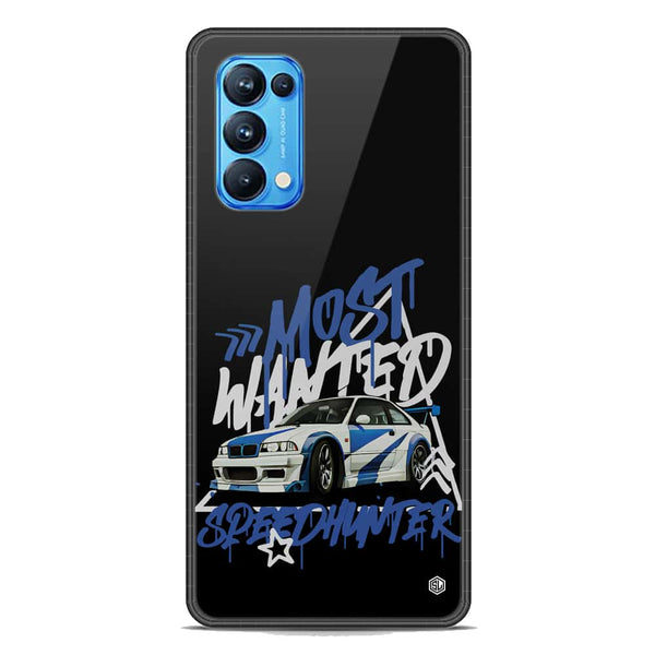 Most Wanted Speedhunter Series Soft Phone Case - Premium Glass Case - Oppo Reno 5 Pro 5G