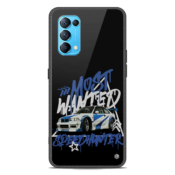 Most Wanted Speedhunter Series Soft Phone Case - Premium Glass Case - Oppo Reno 5 4G