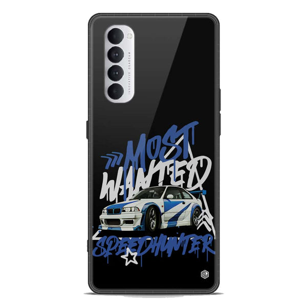 Most Wanted Speedhunter Series Soft Phone Case - Premium Glass Case - Oppo Reno 4 Pro 5G