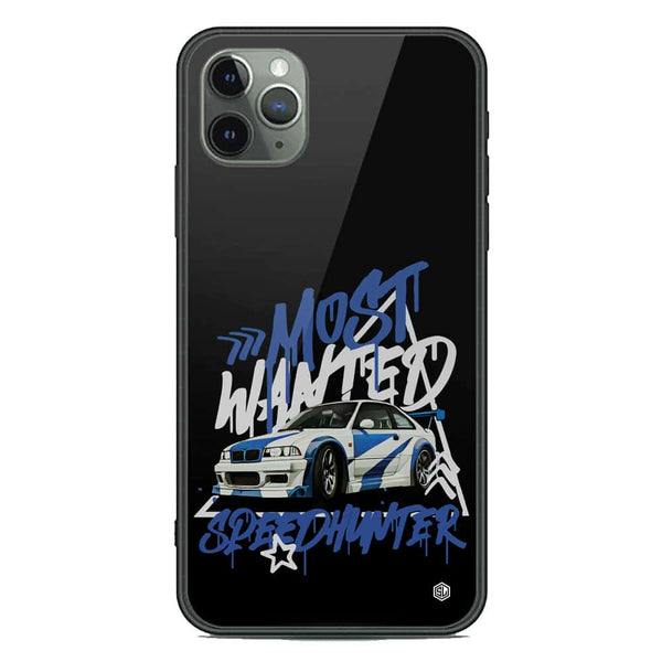 Most Wanted Speedhunter Series Soft Phone Case - Premium Glass Case - iPhone 11 Pro Max
