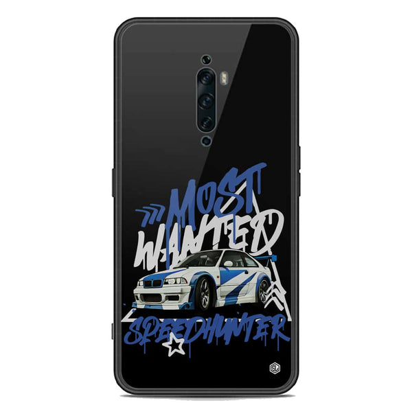 Most Wanted Speedhunter Series Soft Phone Case - Premium Glass Case - Oppo Reno 2Z