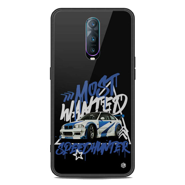 Most Wanted Speedhunter Series Soft Phone Case - Premium Glass Case - Oppo R17 Pro