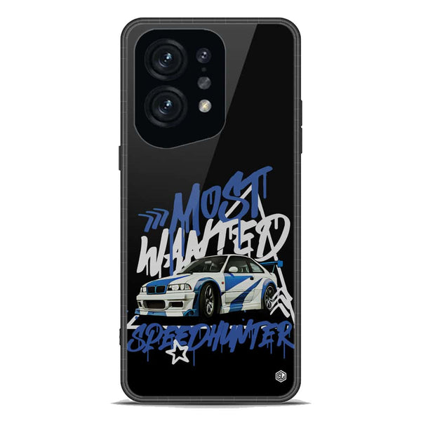Most Wanted Speedhunter Series Soft Phone Case - Premium Glass Case - Oppo Find X5