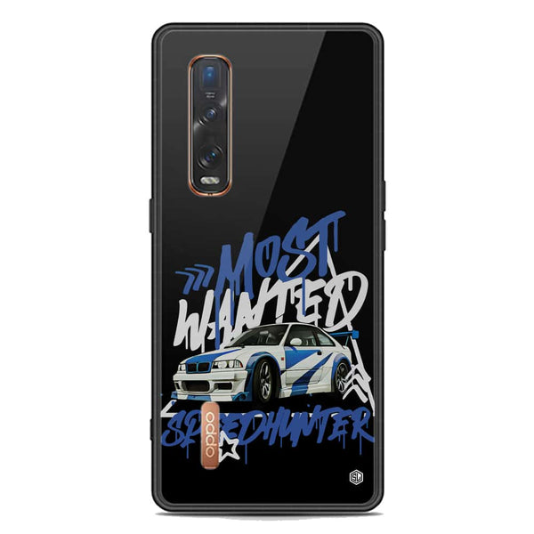 Most Wanted Speedhunter Series Soft Phone Case - Premium Glass Case - Oppo Find X2 Pro