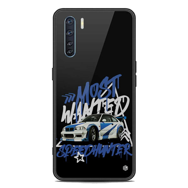 Most Wanted Speedhunter Series Soft Phone Case - Premium Glass Case - Oppo F15
