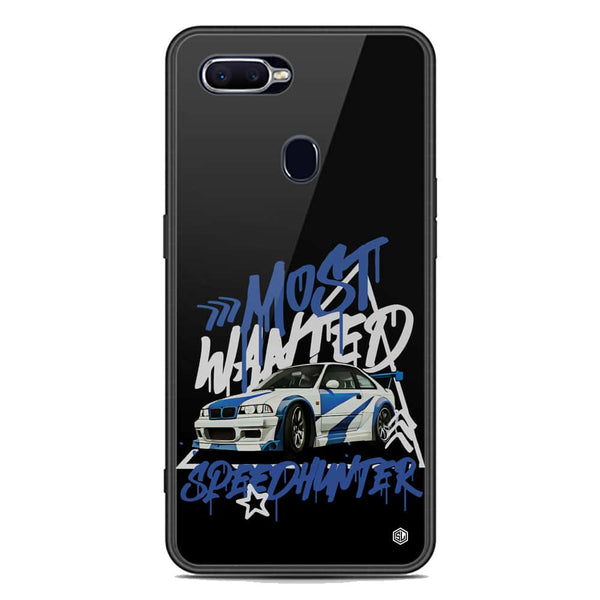 Most Wanted Speedhunter Series Soft Phone Case - Premium Glass Case - Oppo F9