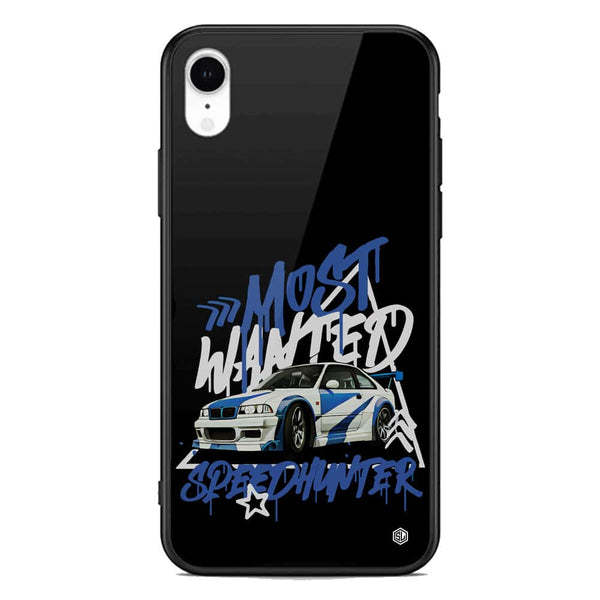 Most Wanted Speedhunter Series Soft Phone Case - Premium Glass Case - iPhone XR